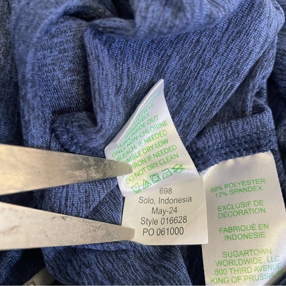 Lilly Pulitzer Women’s Large Sleeveless Maisie Upf 50+ Jumpsuit Heather Blue - Picture 16 of 16